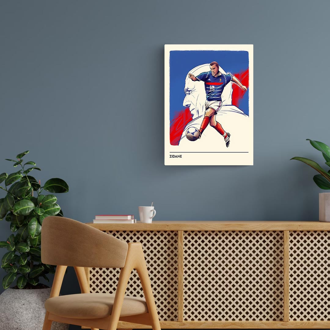 Zidane Minimal Poster