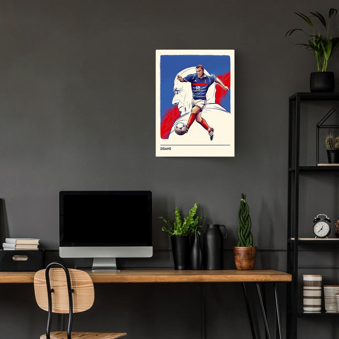 Zidane Minimal Poster
