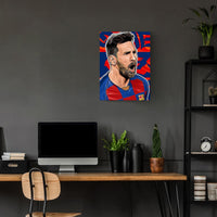 Lionel Messi Barcelona Poster