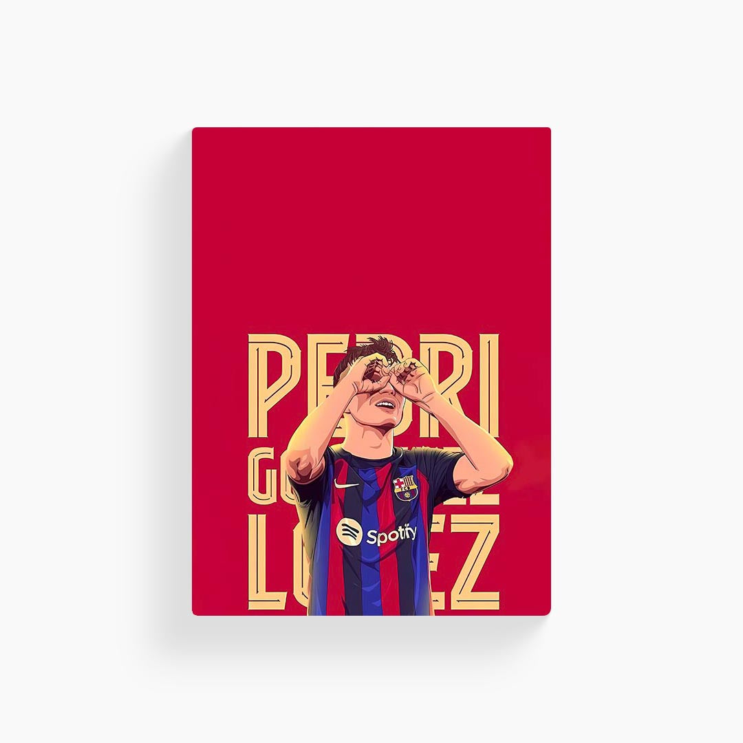 Pedri Barcelona Poster