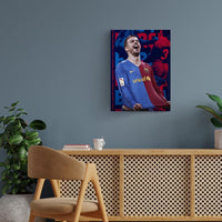 Gerard Pique Barcelona Metal Poster