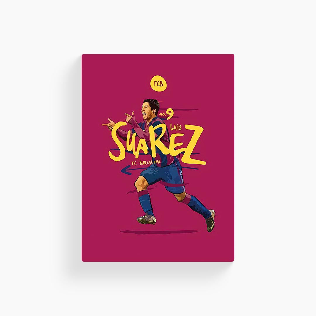 Luis Suarez Barcelona Poster