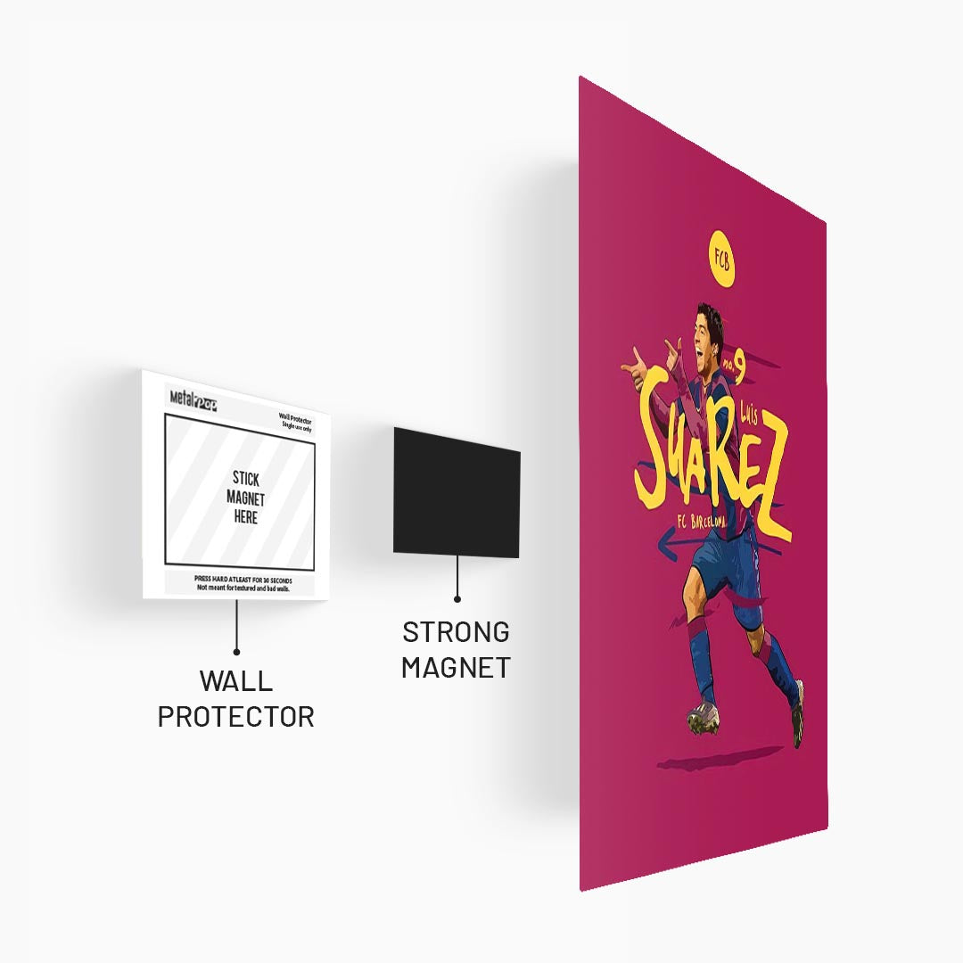 Luis Suarez Barcelona Poster