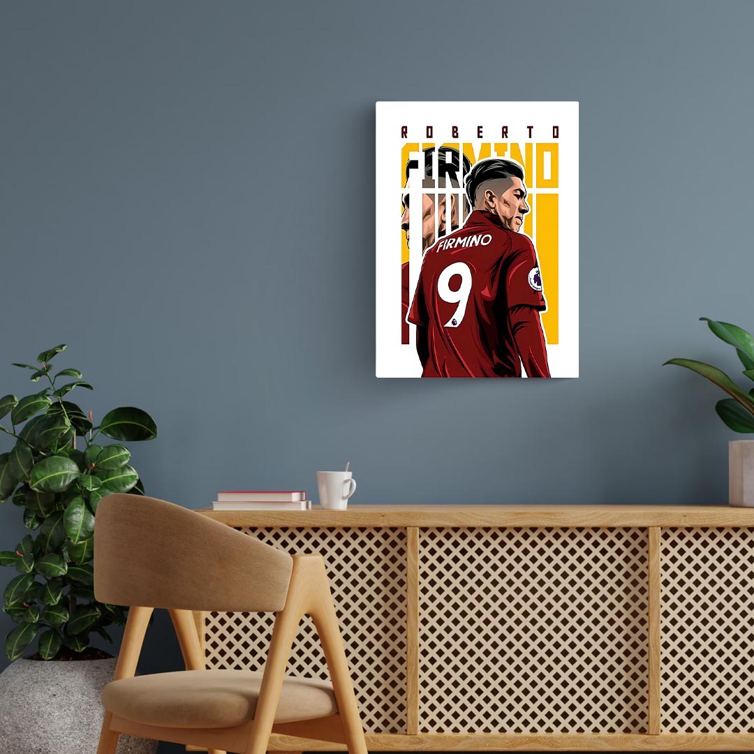 Roberto Firmino Liverpool Poster