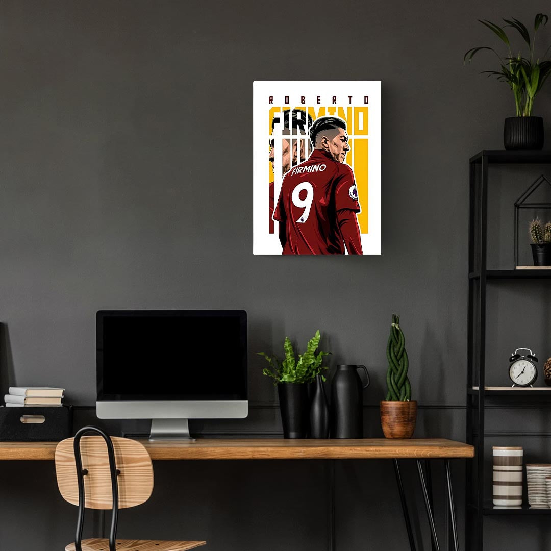 Roberto Firmino Liverpool Poster