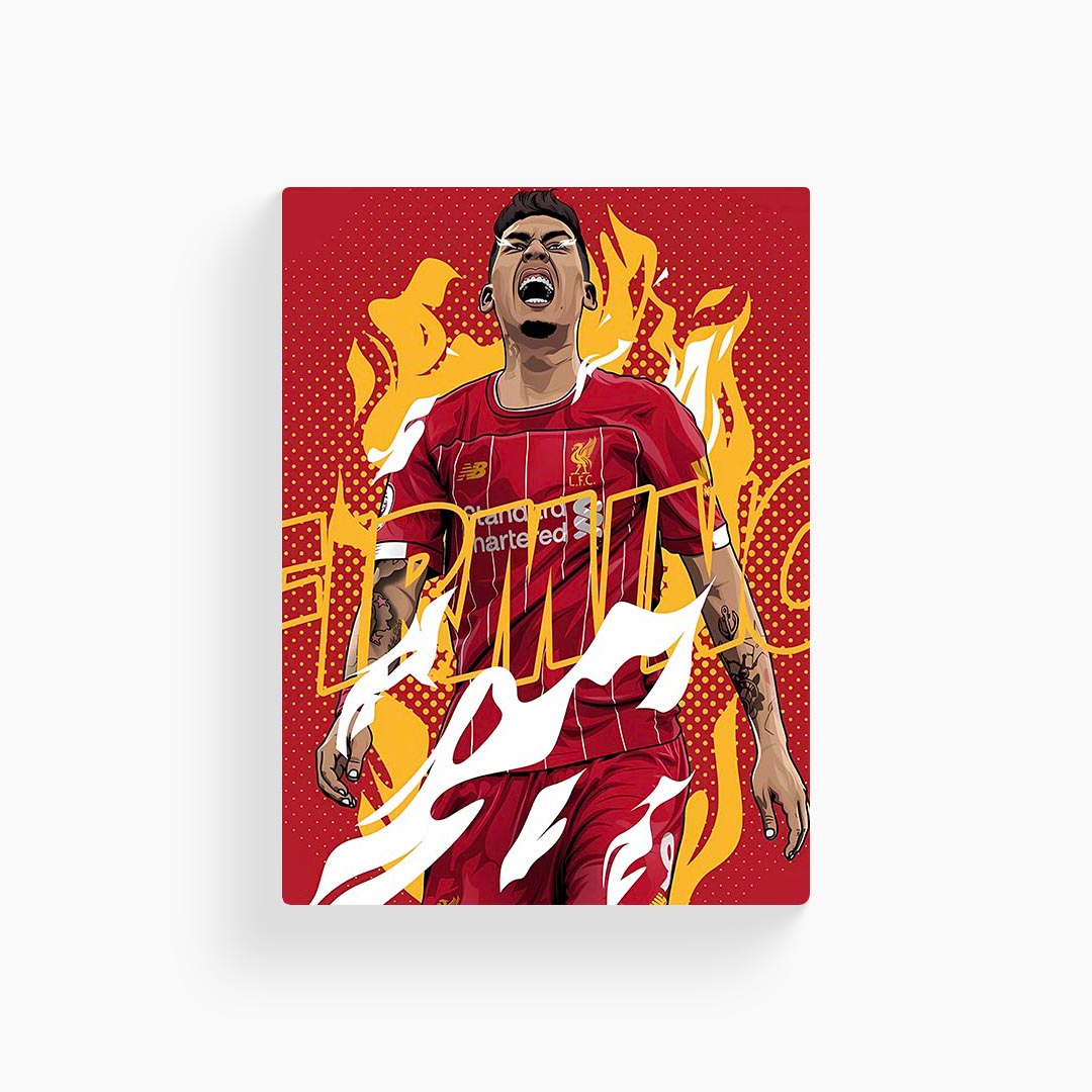 Roberto Firmino Liverpool Poster