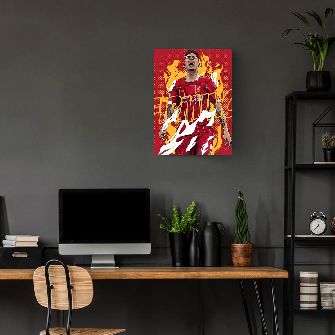 Roberto Firmino Liverpool Poster