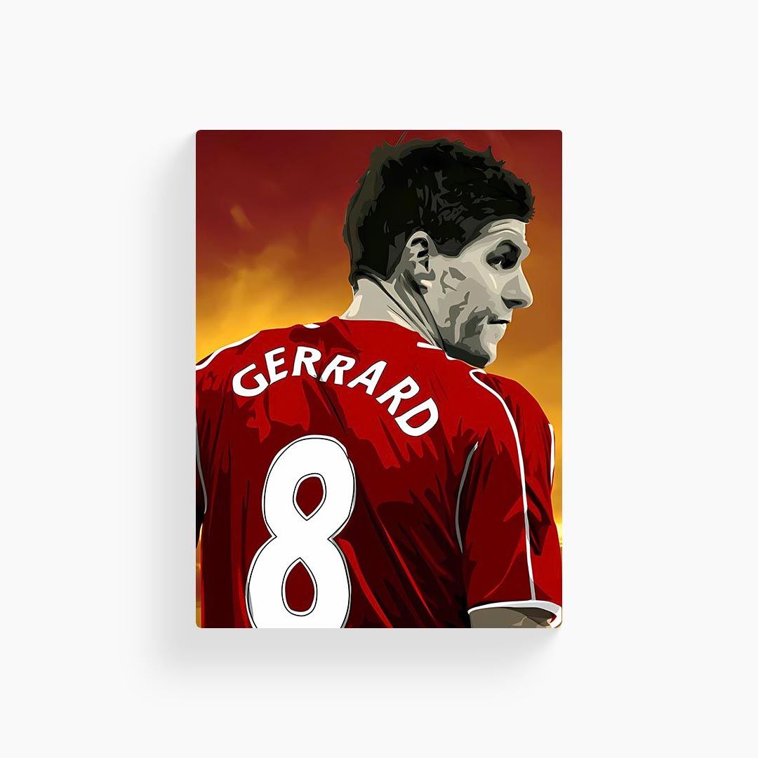 Steven Gerrard Liverpool Poster
