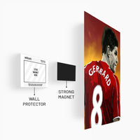 Steven Gerrard Liverpool Poster