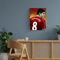Steven Gerrard Liverpool Poster