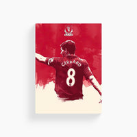 Steven Gerrard Liverpool Poster