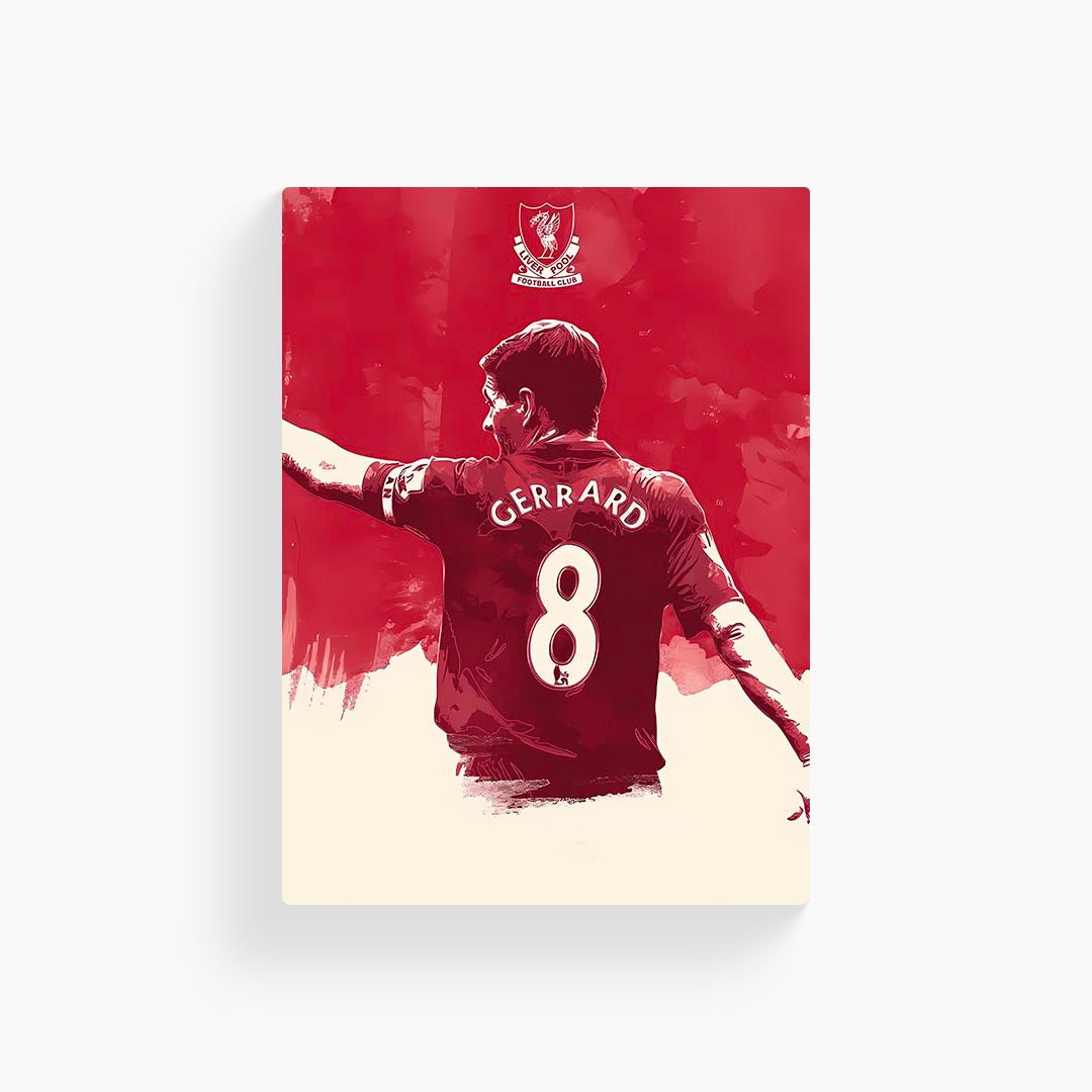 Steven Gerrard Liverpool Poster