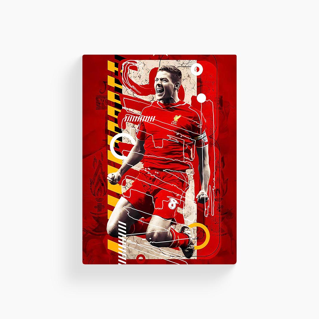 Steven Gerrard Liverpool Poster