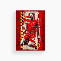 Steven Gerrard Liverpool Poster