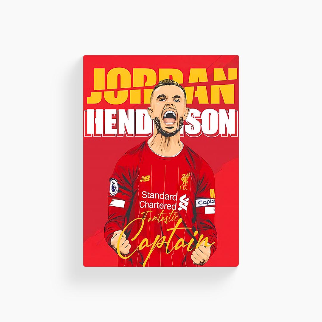 Jordan Henderson Liverpool Poster