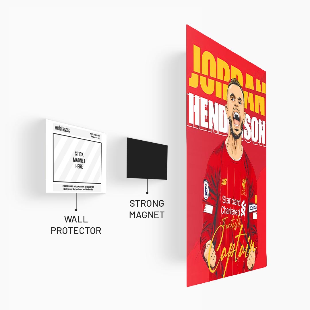 Jordan Henderson Liverpool Poster