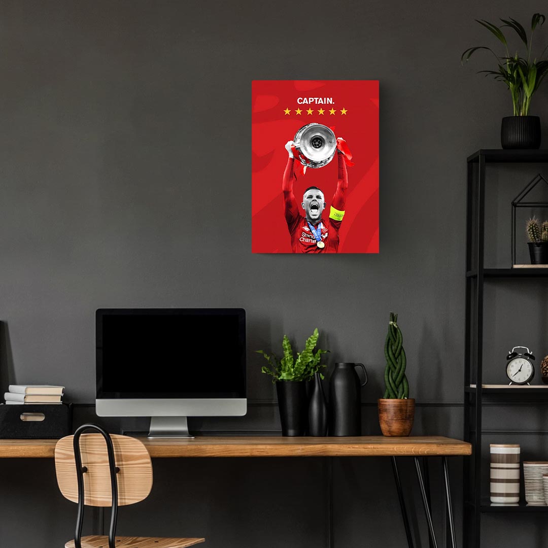 Jordan Henderson Liverpool Poster