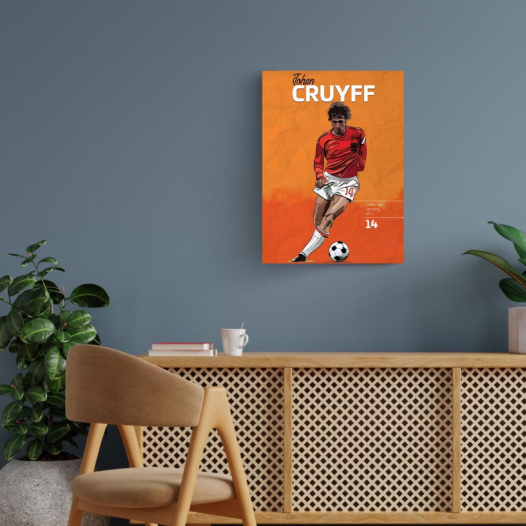 Johan Cruyff Netherlands Poster
