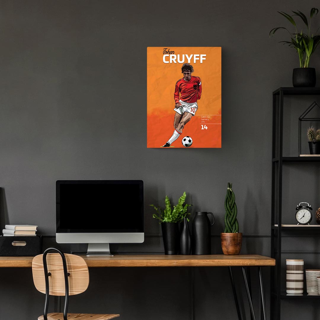 Johan Cruyff Netherlands Poster