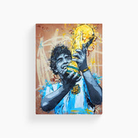 Maradona World Cup Poster