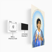 Maradona World Cup Metal Poster