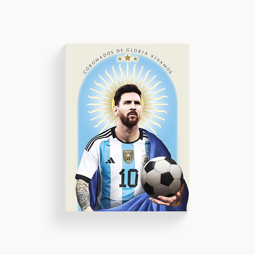 Lionel Messi World Cup Poster