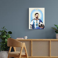 Lionel Messi World Cup Poster