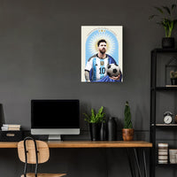 Lionel Messi World Cup Poster