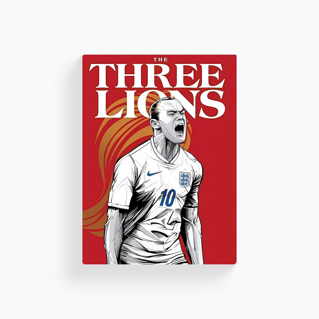 Wayne Rooney England Poster