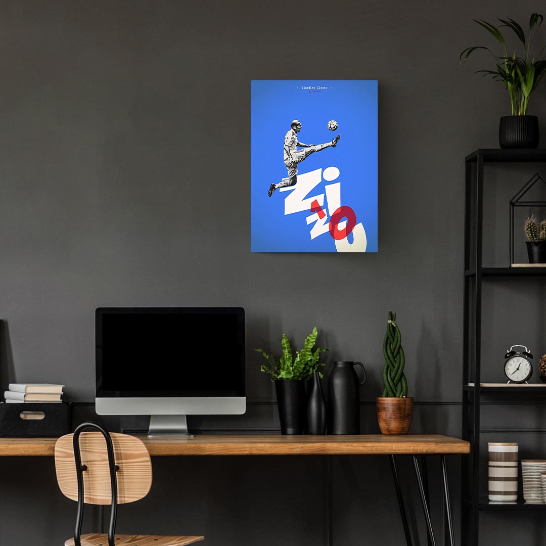 Zidane Art Poster