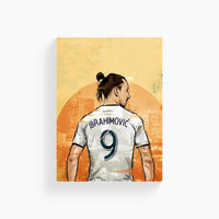 Zlatan Abstract Art Poster
