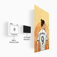 Zlatan Abstract Art Poster