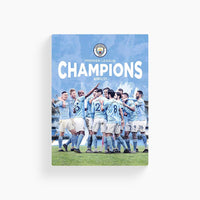 Man City 2021 Champions Poster