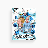 Erling Haaland Man City Poster