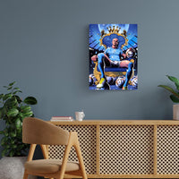 Erling Haaland Man City Poster