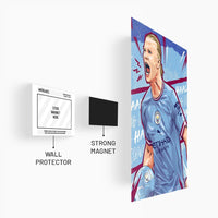 Erling Haaland Man City Poster