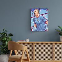 Erling Haaland Man City Poster