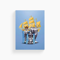 Manchester City Treble Poster