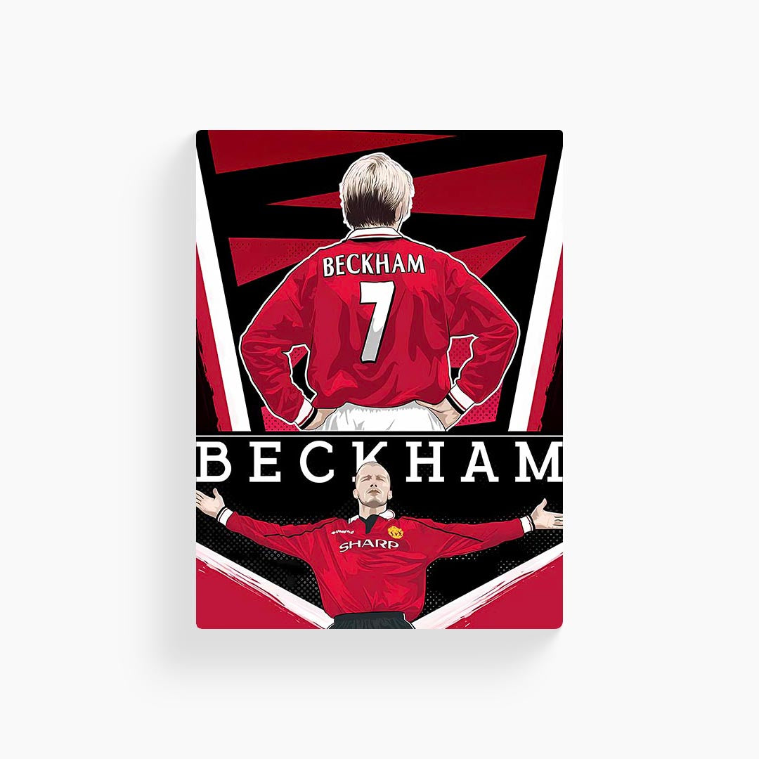 David Beckham Manchester United Poster