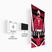 David Beckham Manchester United Poster