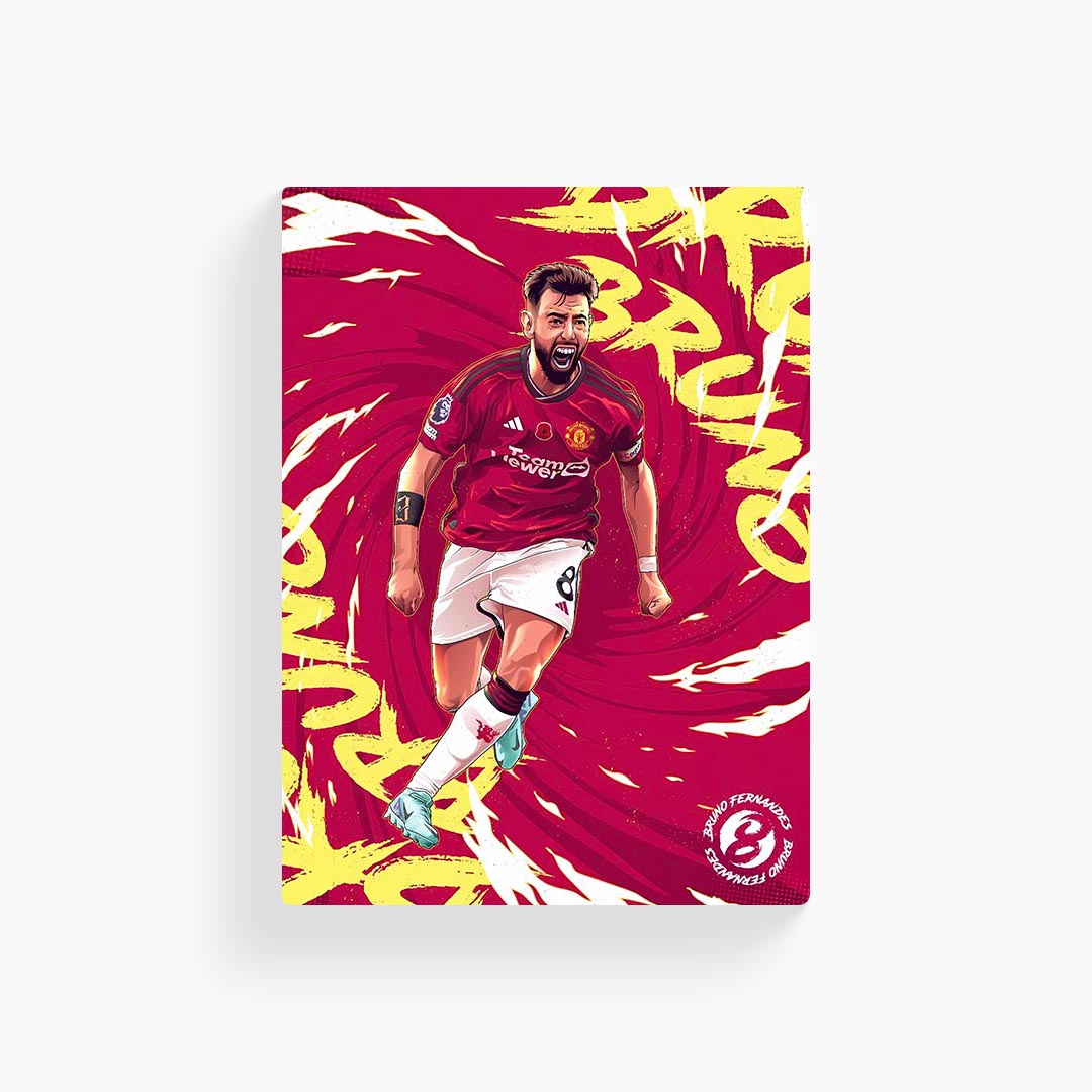 Bruno Fernandes Manchester United Poster