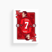 Eric Cantona Manchester United Poster