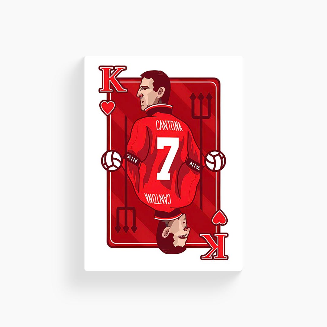 Eric Cantona Manchester United Poster