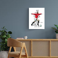 Eric Cantona Manchester United Poster