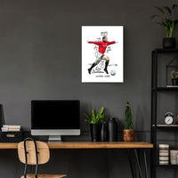 Eric Cantona Manchester United Poster