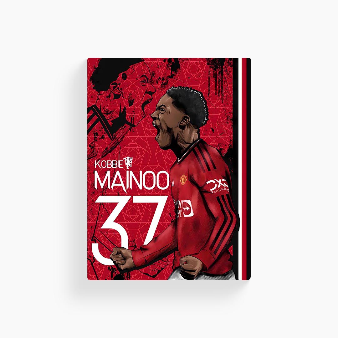 Kobbie Mainoo Manchester United Poster