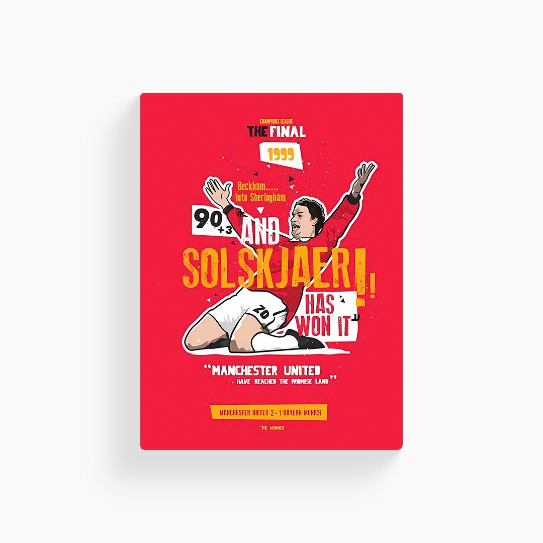 Ole Gunnar Solskjær Manchester United Poster