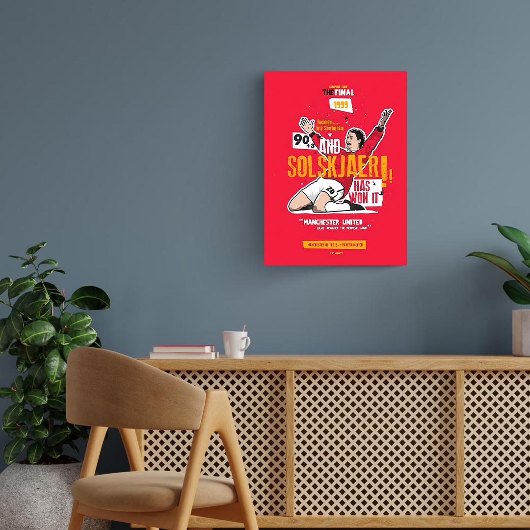 Ole Gunnar Solskjær Manchester United Poster