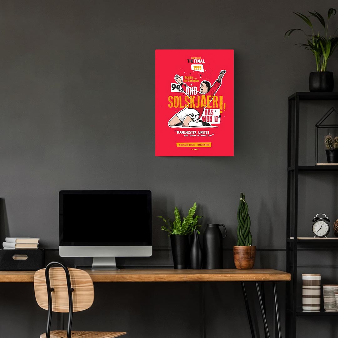 Ole Gunnar Solskjær Manchester United Poster