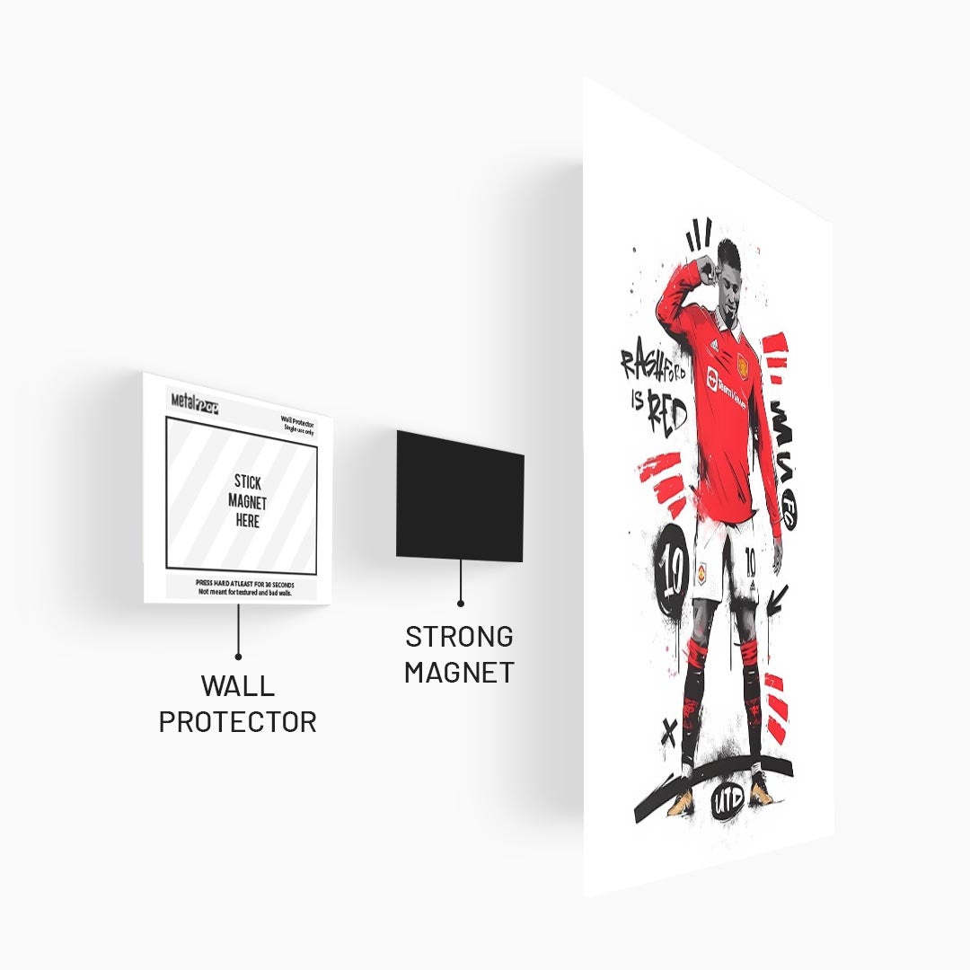 Marcus Rashford Manchester United Poster